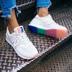 🌈New Balance 574 Outer Glow Sneakers